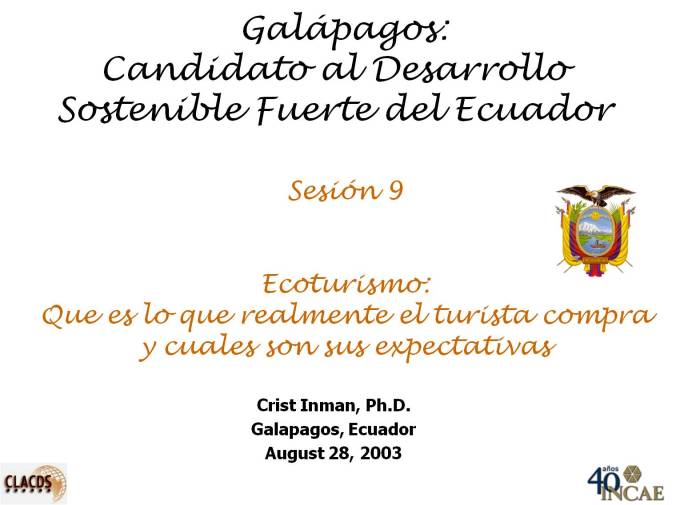 Galapagos PPT