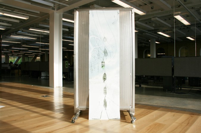 2nd Draft of Baya Weaver Nest Comprehensive Drawing (By Karen Chi-Chi Lin)