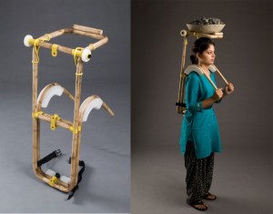 Award-winning Load Carrier designed by Vikram Panchal, senior faculty at the National Institute of Design (NID), Ahmedabad India