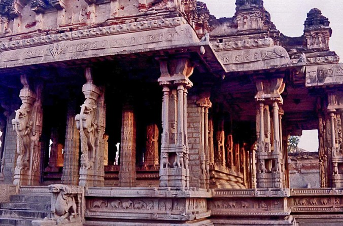 Musical pillars at Vitthala Temple in Hampi