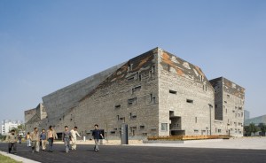 Ningbo History Museum by architect Wang Shu