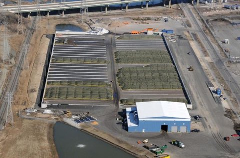 Corrado Construction. The Wilmington Organic Recycling Center in Delaware now produces some 75,000 tons of compost a year.