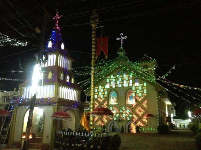 Saint-George Orthodox church in Thekkady