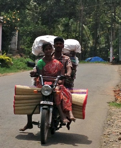 Transporting products around the Ghats credit Ea Marzarte