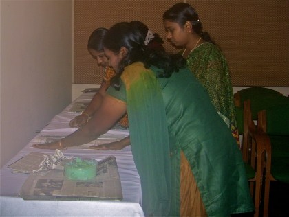 Newspaper bag training unit - Raxa Collective