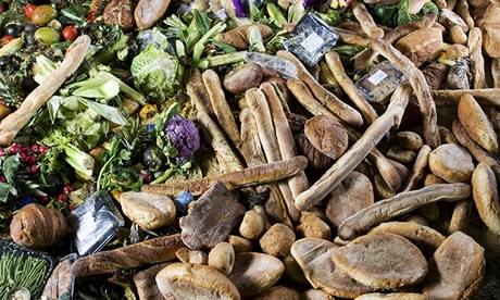 One-fifth of what households buy ends up as waste, and around 60% of that could have been eaten, according to a report from the government’s waste advisory group, Wrap. Photograph: Murdo MacLeod