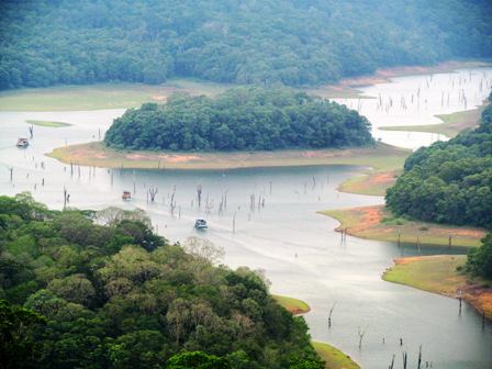 View of Periyar Lake