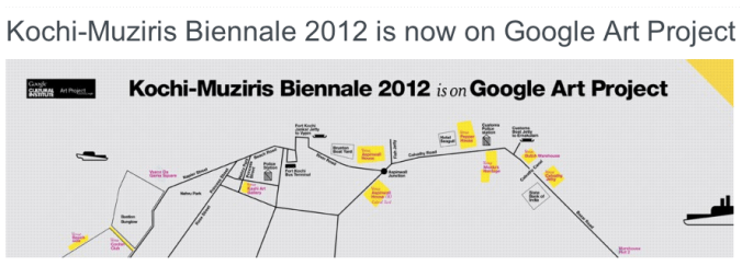 Kochi Muziris Biennale on Google Arts Project