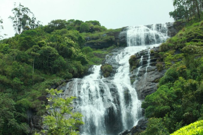 water falls near Munnar