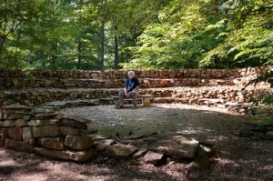 Robert Rausch for The New York Times. Tom Hendrix at the Florence, Ala., memorial he built for his great-great grandmother, Te-lah-nay, a Yuchi Indian.