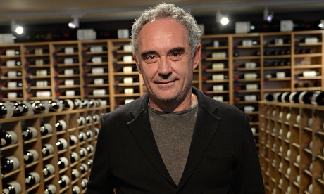 Ferran Adrià, of the award-winning restaurant elBulli. Photograph: Emmanuel Dunand/AFP/Getty Images