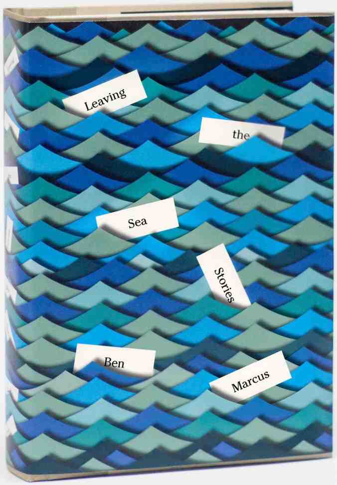 Author Ben Marcus described Peter Mendelsund's cover for his story collection Leaving the Sea as "sumptuous, playful and gorgeous to look at."
