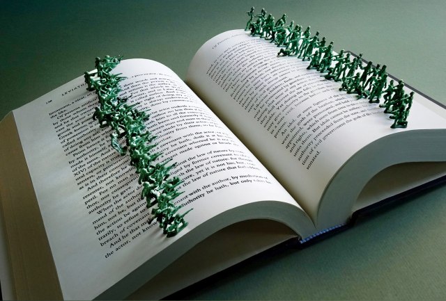 LINES ARE DRAWN A battle over pricing may have been the Sarajevo moment. But the war is really about the future of publishing—and maybe of culture.