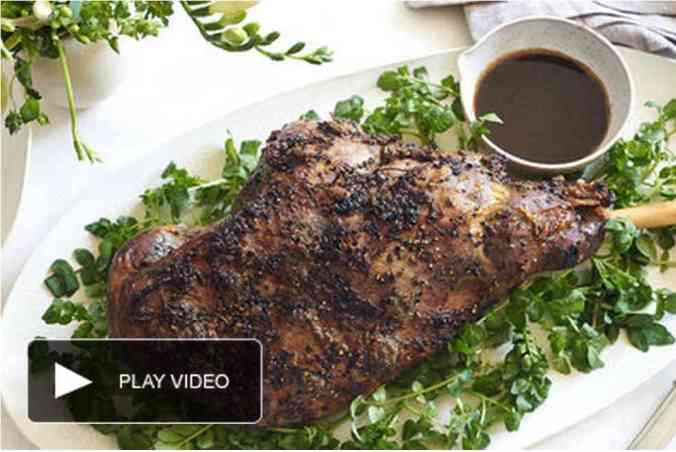 Remedying Americans’ resistance to lamb with a juicy roast that gets help from anchovies and butter. (Article plus video.)