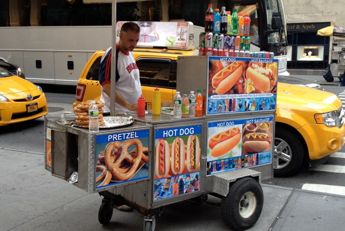 One hundred of the first carts will be funded by MOVE and reserved for disabled veterans, and the remaining 400 will go to vendors who sign up—at no cost to them, because the pilot program will be sponsored. PHOTO:  Today's the Day I