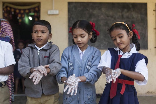 Sundara is a soap making operation in Mumbai that collects bar soap waste from hotels and recycles it for underprivileged children who cannot afford to buy soap. PHOTO: Sundara