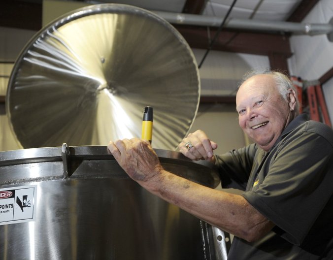 Jim White's Anti-Pest-O grew out of ill effects of working with chemicals as a botanist. PHOTO: Gordon Chibroski