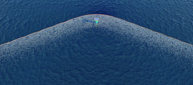 The Ocean Cleanup started tests in 2014 to see if the floating barriers are a feasible way to remove garbage. PHOTO: The Ocean Cleanup