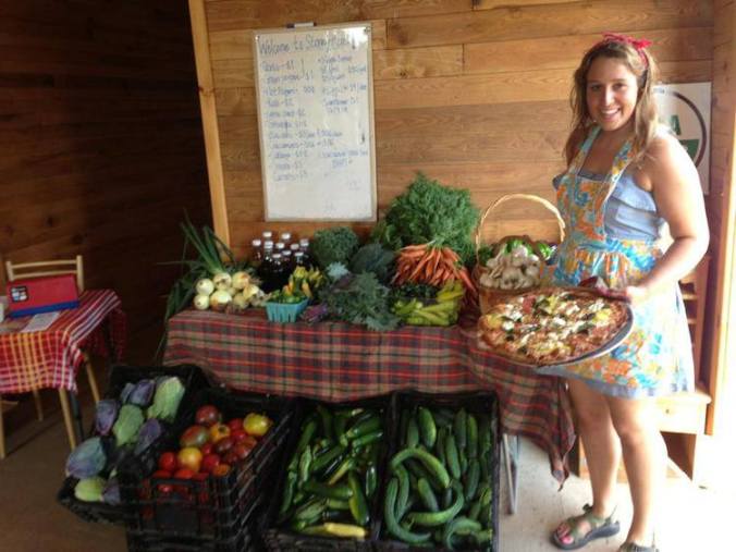 Pizza night on the Stoney Acres Farm in Athens, Wis. PHOTO: Stoney Acres