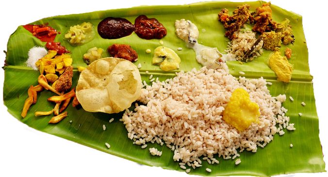 Eating on a banana leaf goes beyond the food; it's about science, energy, and teachings of yore. PHOTO: Wikimedia Commons
