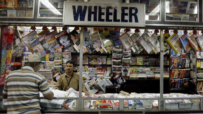 A vendor attends a customer at a railway platform at Mumbai, India. PHOTO: Reuters