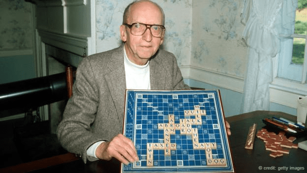 The game also formerly known as It and Criss-Cross Words acquired its lasting moniker in 1948, but its story begins 15 years earlier, when a 32-year-old architect named Alfred Mosher Butts joined the millions who’d already lost their jobs in the Great Depression. PHOTO: Getty