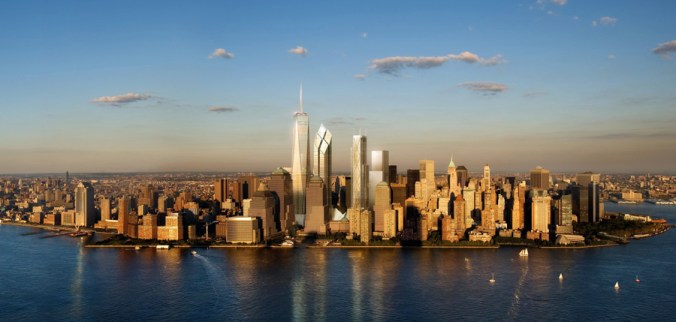 With New York packing so many buildings into a small area, the rooftops offer seemingly limitless potential to take homes off the grid. PHOTO: Business Insider