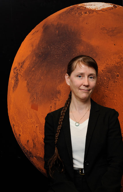 Catharine A. Conley, a NASA planetary protection officer. PHOTO: Paul E. Alers/NASA