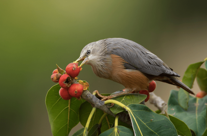 Chestnut-tailed Starling by Sudhir Shivaram - La Paz Group