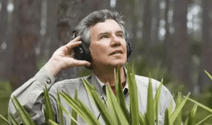 Musician and naturalist Bernie Krause has spent 40 years recording over 15,000 species in many of the world's pristine habitats. Photograph: Courtesy of Hachette Book Group