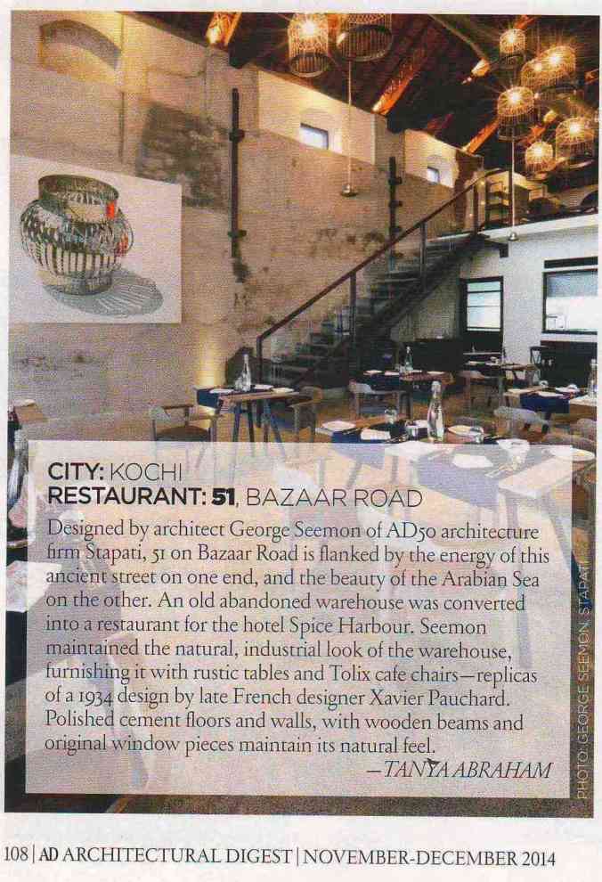 AD Restaurant Design Article - 51 Feature