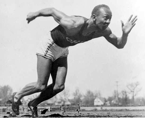 Jesse Owens, 1936, AP File Photo
